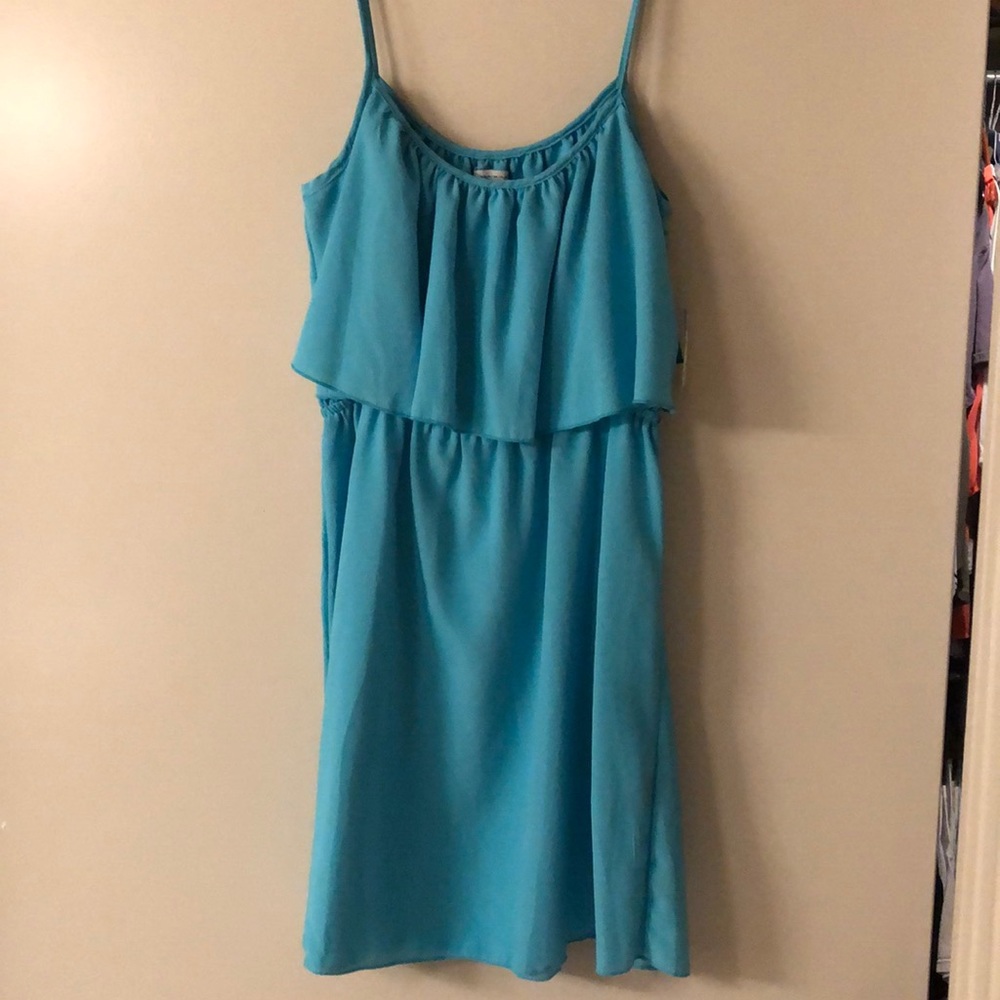 Blue dress